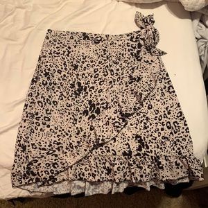 Nasty Gal Leopard print skirt